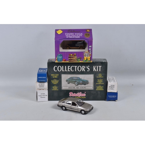 27 - A QUANTITY OF BOXED DIECAST MODEL VEHICLES, to include models by Corgi Detail Cars, Maisto, Saico, C... 