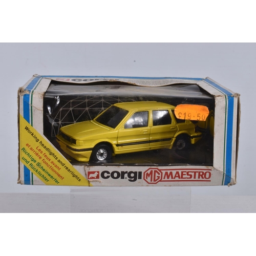 29 - A COLLECTION OF FIVE VINTAGE  BOXED MODEL VEHICLES, to include a diecast Dinky Princess 2200HL Saloo... 