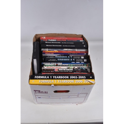 30 - A COLLECTION OF HARDBACK BOOKS RELATING TO FORMULA 1 MOTOR RACING, mainly from the 1980's onwards, a... 