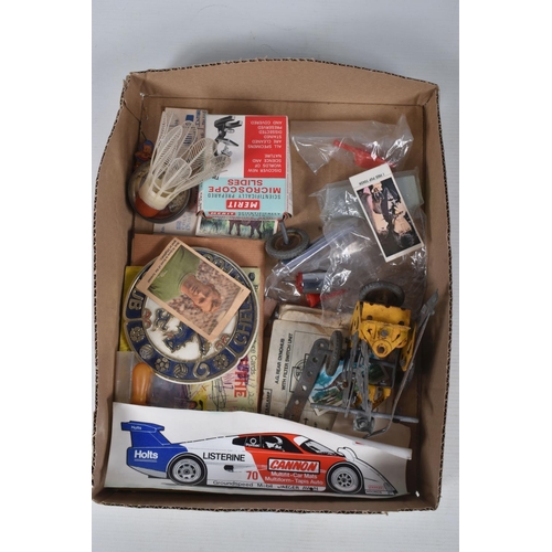 33 - A QUANTITY OF ASSORTED 1960'S TOYS, to include Lone Star 'The Saint' 9mm Automatic Cap Pistol, with ... 