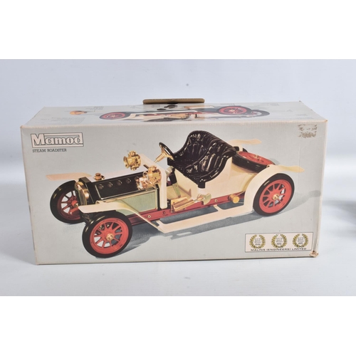 9 - A BOXED MAMOD LIVE STEAM ROADSTER, No.SA1, not tested, appears complete and in very good condition, ... 