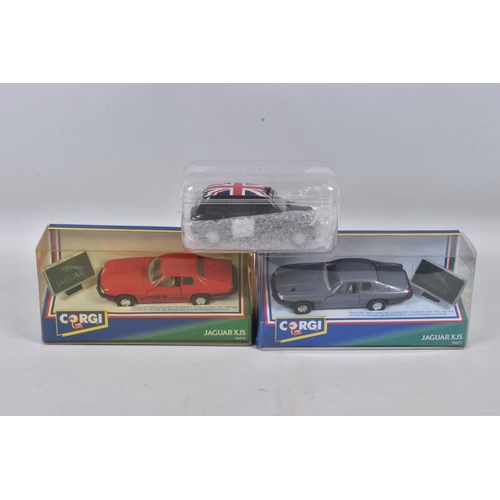 42 - A COLLECTION OF BOXED 1:43 SCALE DIECAST MINI CAR MODELS, to include 9 Corgi Collection Minis model ... 