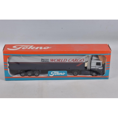 44 - SIX BOXED DIECAST MODEL TRANSPORT VEHICLES, to include three Maisto model no.  11021, a Corgi Daimle... 