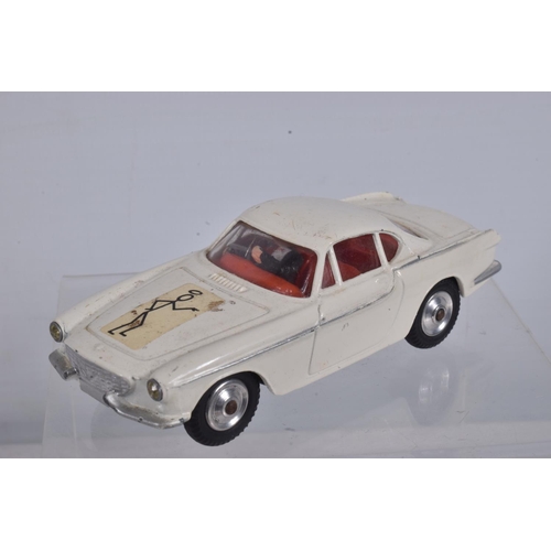 52 - A BOXED CORGI TOYS THE SAINT'S VOLVO P1800, No.258, white body with 'Saint' logo transfer to bonnet,... 