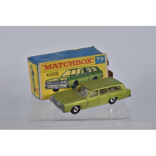 58 - FIVE BOXED MATCHBOX 1-75 SERIES MODELS, No's. 33, 62, 73 are regular wheels issues, No's.45 & 68 are... 