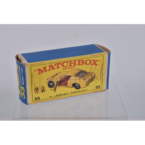 58 - FIVE BOXED MATCHBOX 1-75 SERIES MODELS, No's. 33, 62, 73 are regular wheels issues, No's.45 & 68 are... 