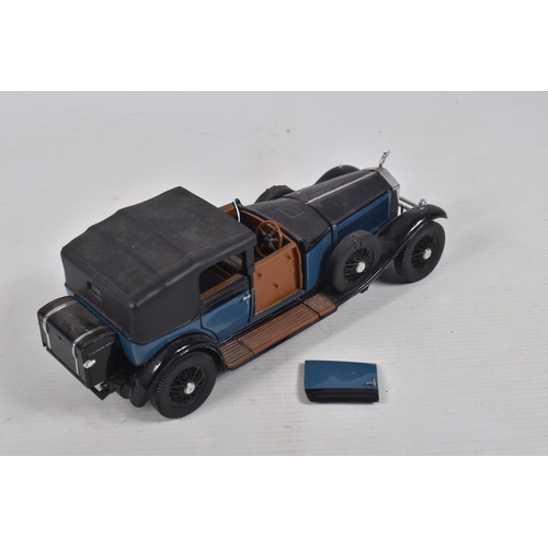 59 - FOUR UNBOXED FRANKLIN MINT MODEL CARS, to include 1938 Alvis4.3 litre car, 1964 1/2 Ford Mustang, 19... 