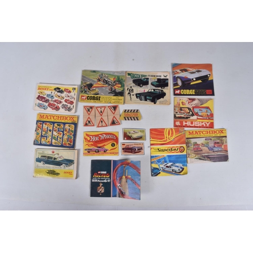 64 - AN UNBOXED MATCHBOX FIRE STATION, No.MF1,  playworn condition, damage to one corner of the roof and ... 