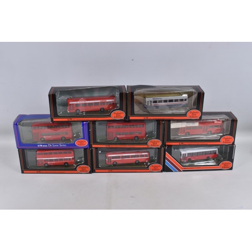 70 - A COLLECTION OF BOXED 1:76 SCALE DIECAST GILBOW EXCLUSIVE FIRST EDITIONS BUSES, to include model no.... 