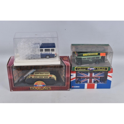 72 - A COLLECTION OF VARIOUS SCALE BOXED DIECAST TRANSPORT MODELS, to include twelve Corgi models, no. CC... 