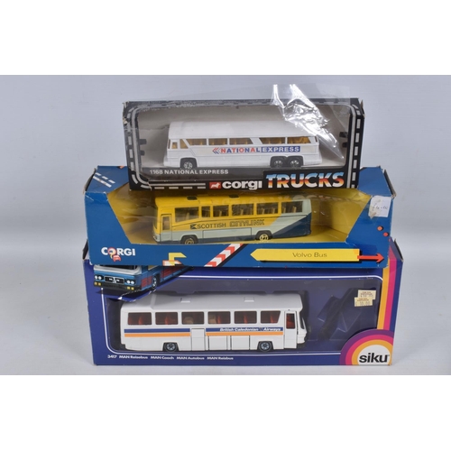 72 - A COLLECTION OF VARIOUS SCALE BOXED DIECAST TRANSPORT MODELS, to include twelve Corgi models, no. CC... 