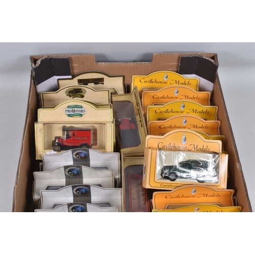 73 - A LARGE QUANTITY OF BOXED DIECAST MODEL VEHICLES,  this collection has models by Oxford DieCast, Lle... 