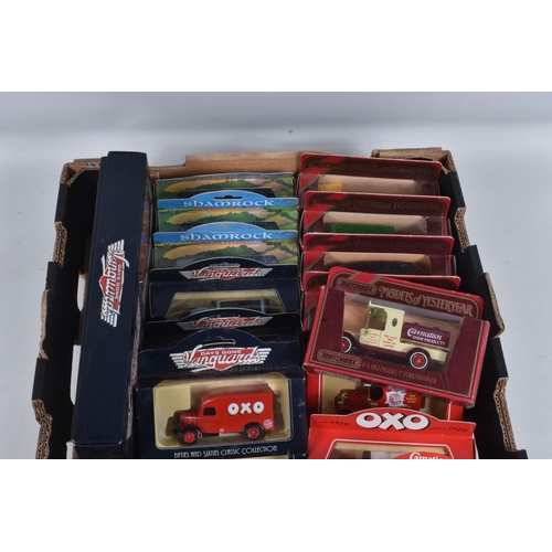 73 - A LARGE QUANTITY OF BOXED DIECAST MODEL VEHICLES,  this collection has models by Oxford DieCast, Lle... 