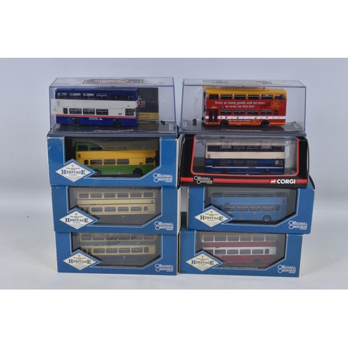 82 - A COLLECTION OF WEST MIDLANDS RELATED BUS MODELS, 1/76 scale, all are models of West Midlands P.T.E.... 