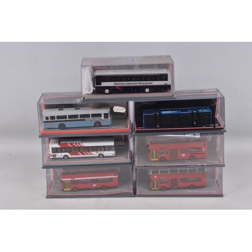 83 - A QUANTITY OF BOXED MAINLY CORGI OOC BUS AND COACH MODELS, all appear in very good condition and wit... 