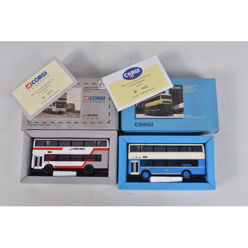 83 - A QUANTITY OF BOXED MAINLY CORGI OOC BUS AND COACH MODELS, all appear in very good condition and wit... 