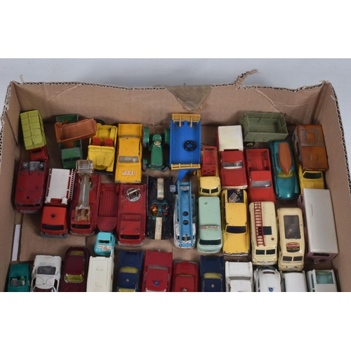 85 - A COLLECTION OF UNBOXED MATCHBOX AND HUSKY DIE CAST VEHICLES AND A SMALL QUANTITY OF OTHER VEHICLES,... 