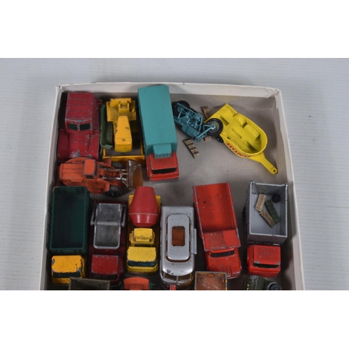 85 - A COLLECTION OF UNBOXED MATCHBOX AND HUSKY DIE CAST VEHICLES AND A SMALL QUANTITY OF OTHER VEHICLES,... 