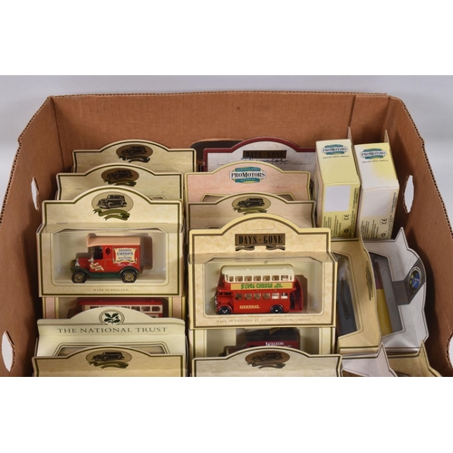 88 - FIVE BOXES OF BOXED PROMOTIONAL AND OTHER DIE CAST VEHICLES AND A SMALL QUANTITY OF LOOSE MODELS, ap... 