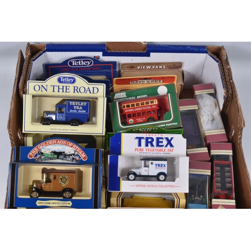 88 - FIVE BOXES OF BOXED PROMOTIONAL AND OTHER DIE CAST VEHICLES AND A SMALL QUANTITY OF LOOSE MODELS, ap... 