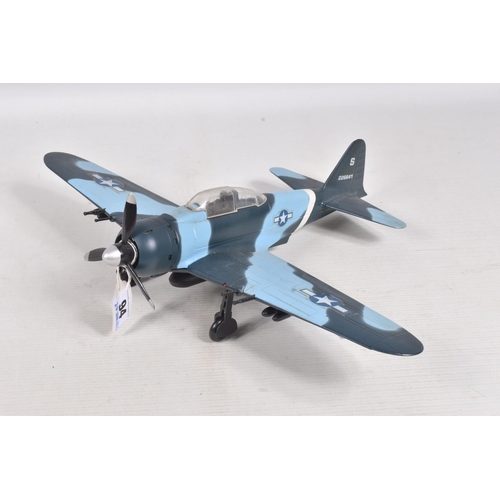 94 - AN UNBOXED POLYSTYRENE BATTERY OPERATED MODEL FOCKE-WULF FW190 GERMAN FIGHTER AIRCRAFT, approx. widt... 