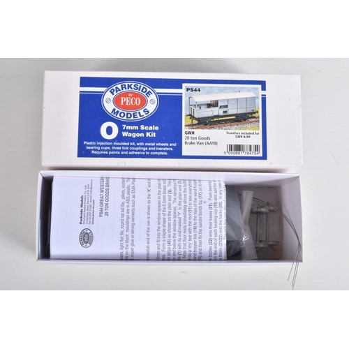 119 - TWO BOXED DAPOL 1:43 SCALE O GAUGE RAILWAY MODELS, to include a GWR Conflat BK2 Choc Container, no. ... 