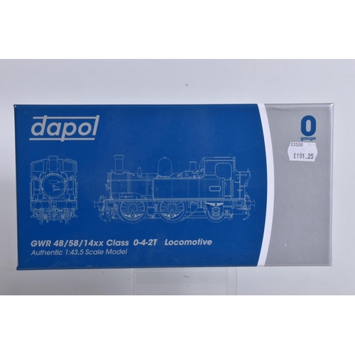 119 - TWO BOXED DAPOL 1:43 SCALE O GAUGE RAILWAY MODELS, to include a GWR Conflat BK2 Choc Container, no. ... 