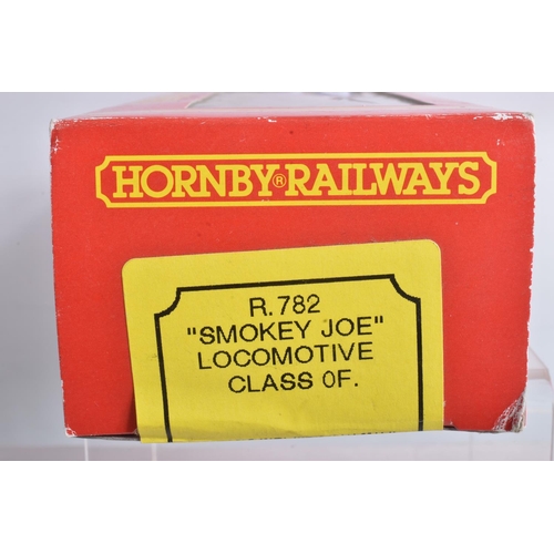 144 - FOUR BOXED/PART BOXED TRI-ANG AND HORNBY OO GAUGE LOCOMOTIVES, class 0F Pug tank 'Smokey Joe' No.560... 