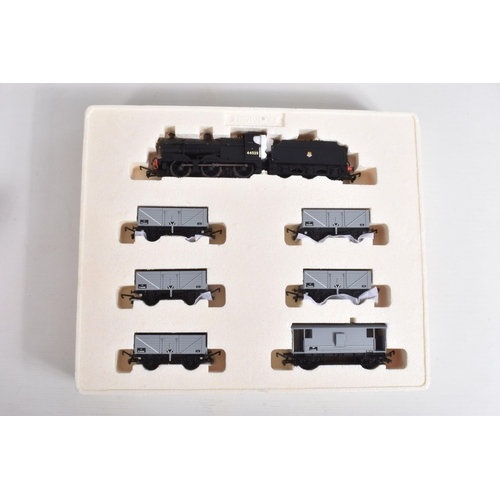 149 - A BOXED HORNBY RAILWAYS OO GAUGE THE COLLIERY SET, No.R2138, comprising class 4F locomotive & tender... 