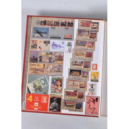 176 - TWO ALBUMS WITH MAINLY GB RANGE OF DECIMAL COMMEMORATIVES TO 2003 LARGELY COMPLETE, NB mint and hing... 