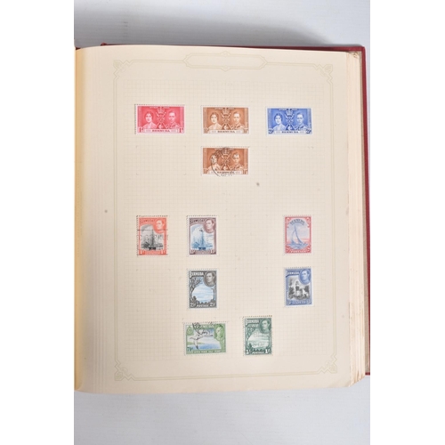 186 - INTERESTING COMMONWEALTH COLLECTION IN TWO IMPERIAL ALBUMS AND CONTINUED IN SEVERAL LARGE SIMPLEX AL... 