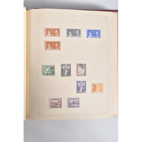 186 - INTERESTING COMMONWEALTH COLLECTION IN TWO IMPERIAL ALBUMS AND CONTINUED IN SEVERAL LARGE SIMPLEX AL... 