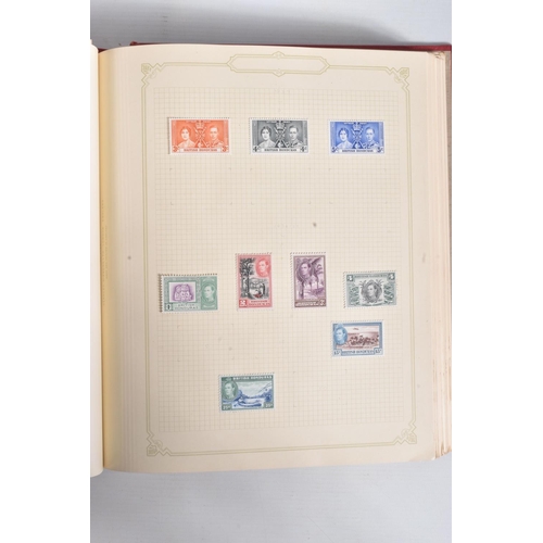 186 - INTERESTING COMMONWEALTH COLLECTION IN TWO IMPERIAL ALBUMS AND CONTINUED IN SEVERAL LARGE SIMPLEX AL... 