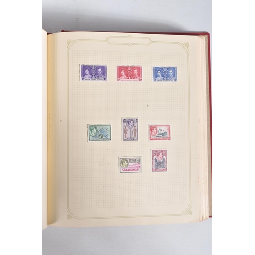 186 - INTERESTING COMMONWEALTH COLLECTION IN TWO IMPERIAL ALBUMS AND CONTINUED IN SEVERAL LARGE SIMPLEX AL... 