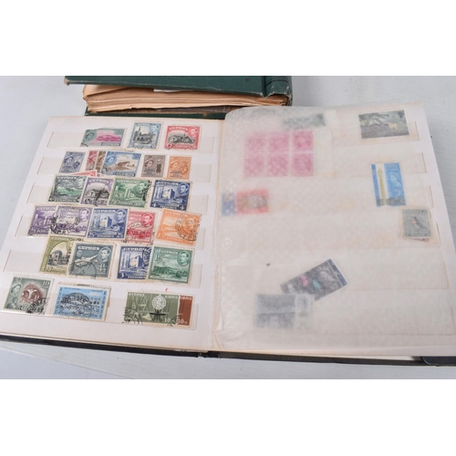 188 - BOX STAMPS IN ALBUMS AND AS FIRST DAY COVERS