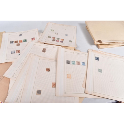 194 - LARGE UNTIDY COLLECTION OF MAINLY GB STAMPS, we note GB FDCs and presentation packs to 2010s with th... 