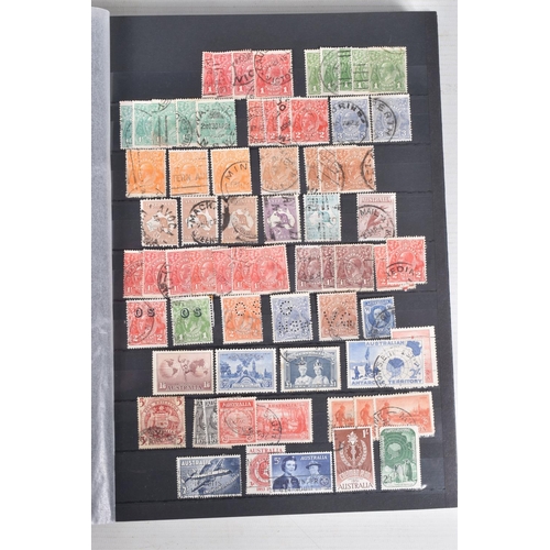 201 - A GOOD SELECTION OF BRITISH COMMONWEALTH AND WORLDWIDE STAMPS in two albums