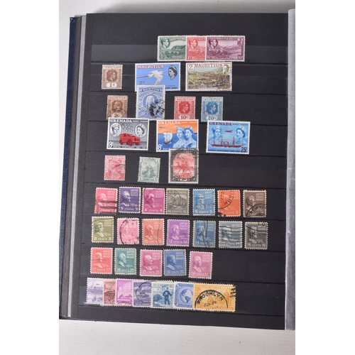 201 - A GOOD SELECTION OF BRITISH COMMONWEALTH AND WORLDWIDE STAMPS in two albums