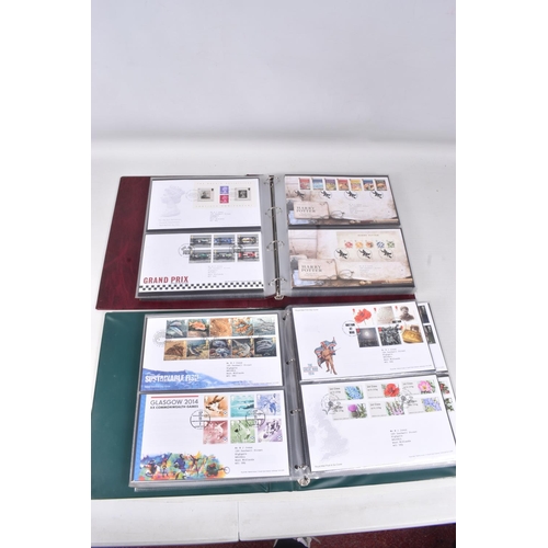 204 - GB COLLECTION IN FOURTEEN ALBUMS IN THREE BOXES WITH MINT DECIMAL TO 2009 (HINGED FROM 2006-2009!) a... 