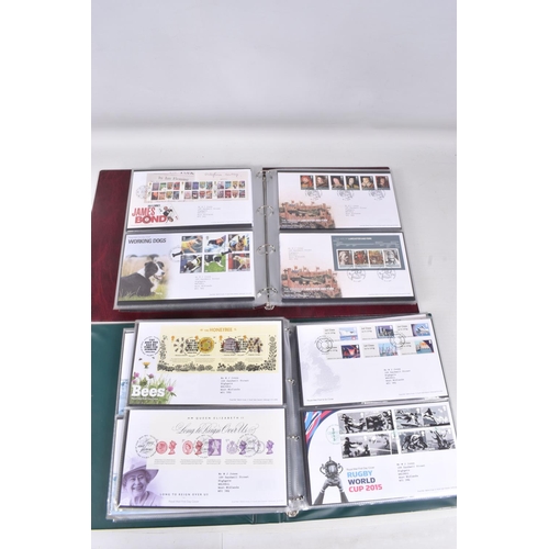 204 - GB COLLECTION IN FOURTEEN ALBUMS IN THREE BOXES WITH MINT DECIMAL TO 2009 (HINGED FROM 2006-2009!) a... 