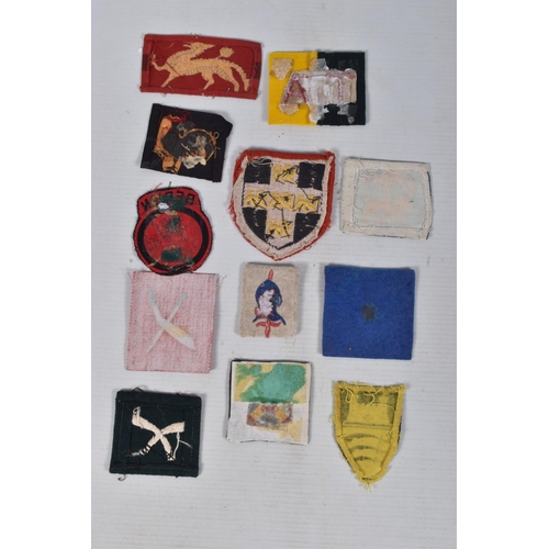 244 - BRITISH ARMY/COMMONWEALTH SHOULDER PATCHES, 23 in numberWW2 period to include, Desert Rats, Western ... 