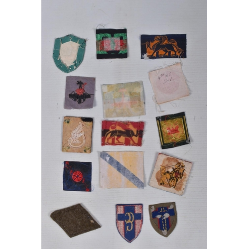 247 - BRITISH ARMY/COMMONWEALTH SHOULDER PATCHES WW2 period 24 in number to include, 1st Armoured Div, 48t... 