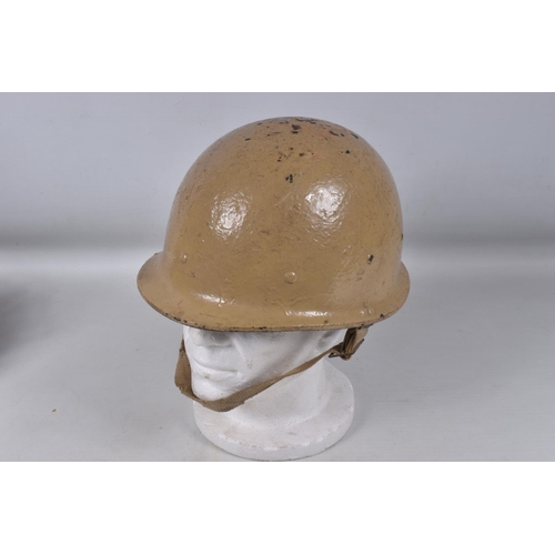 259 - A IRAQI FORCES COMPOSITE COMBAT HELMET M90 MODEL believed liberated from the Baghdad International A... 