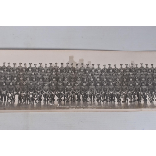 262 - BOX CONTAINING VARIOUS AND INTERESTING ITEMS OF MILITARY EPHEMERA to include, Soldiers Photo in fold... 