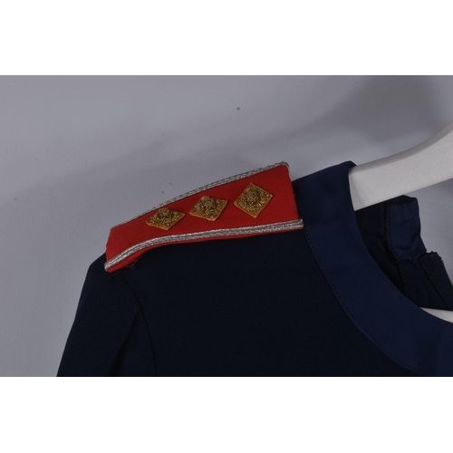 278 - A MODERN QUEEN ALEXANRAS ROYAL ARMY NURSING CORP DRESS UNIFORM and a stable belt, the uniform consis... 