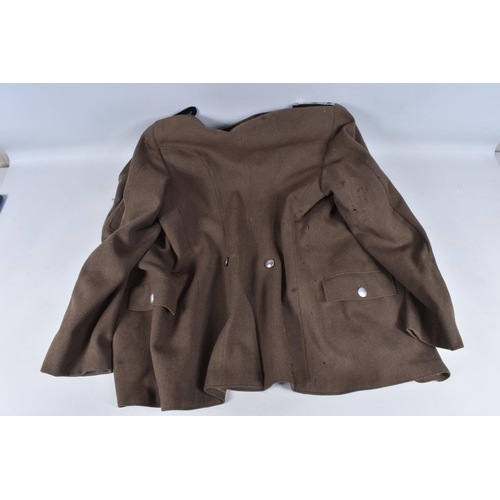 285 - A WWII GERMAN RAD HAUPTAMTSWALTER TUNIC, this jacket retains its bullion collar tabs and shoulder ep... 