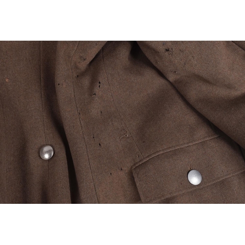 285 - A WWII GERMAN RAD HAUPTAMTSWALTER TUNIC, this jacket retains its bullion collar tabs and shoulder ep... 