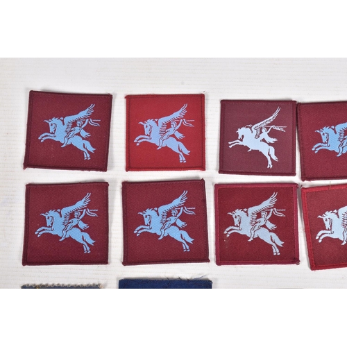 292 - A SMALL ACCUMULATION OF PARACHUTE REGIMENT PEGASUS PATCHES 25 in number to include 6th Field Force A... 