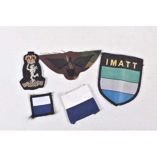 293 - A SMALL ACCUMULATION OF INSIGNIA WITH ROYAL SIGNALS &  Overseas forces interest to include Royal Sig... 