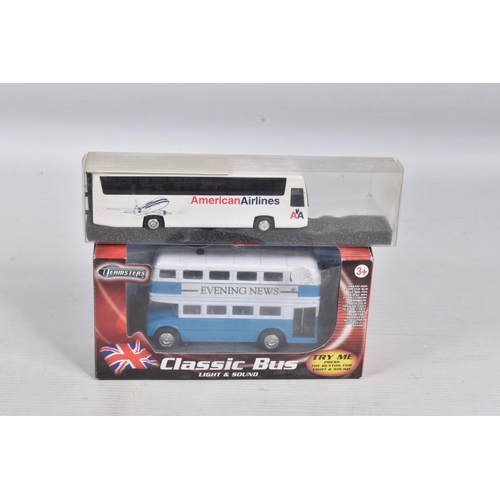 24 - A COLLECTION OF VARIOUS BOXED & UNBOXED DIECAST BUS & COACH MODELS, assorted mainly West Midlands Co... 